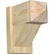 Ekena Millwork Traditional Arts & Crafts Rough Sawn Outlooker, Douglas Fir, 8"W x 14"D x 14"H OUT08X14X14TRA03RDF - alternate 1